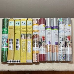 Circuit Crafter Holiday permanent and iron vinyl bundle